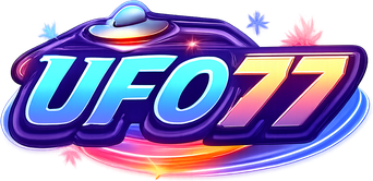 Logo ufo77 berwarna hangat